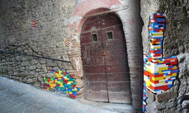 Конструктор Lego ремонт стены