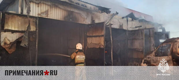 Кислород и масло едва не взорвались на пожаре в Симферополе