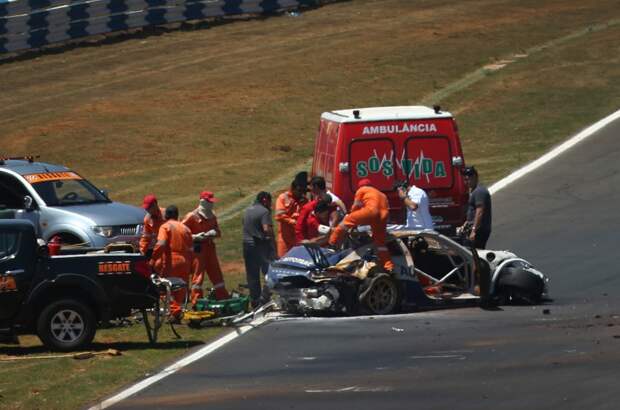 На автогонках пострадал сын чемпиона Формулы-1 porsche, Нельсон Пике, авария, автогонки, автоспорт