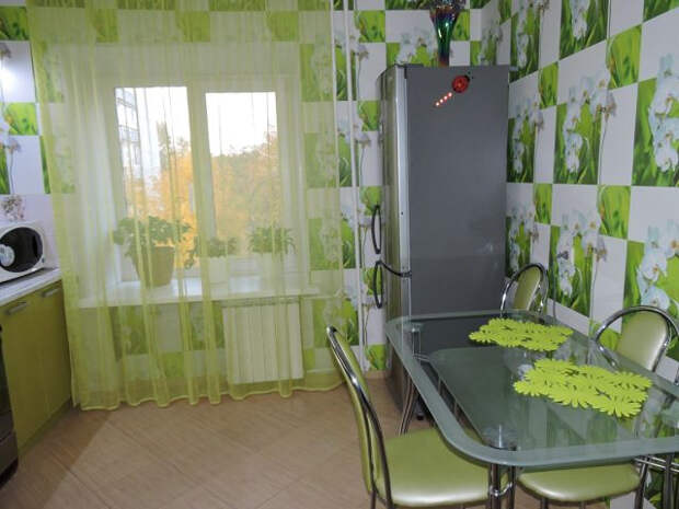зеленая кухня