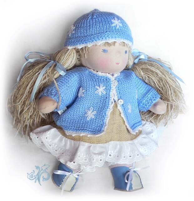 Вальдорфская кукла. Фото / Waldorf doll. Photo