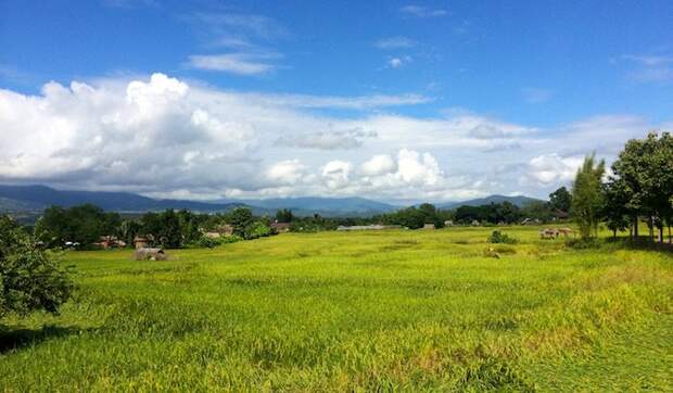 The countryside near Pai, Thailand