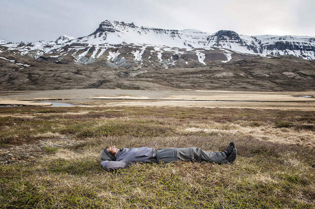 Исландия  автопортрет, девушка, путешествие