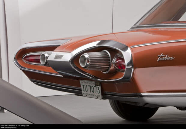 Прототип газотурбинного автомобиля Fiat 1954 fiat, газотурбинный двигатель, концепт, прототип, турбина