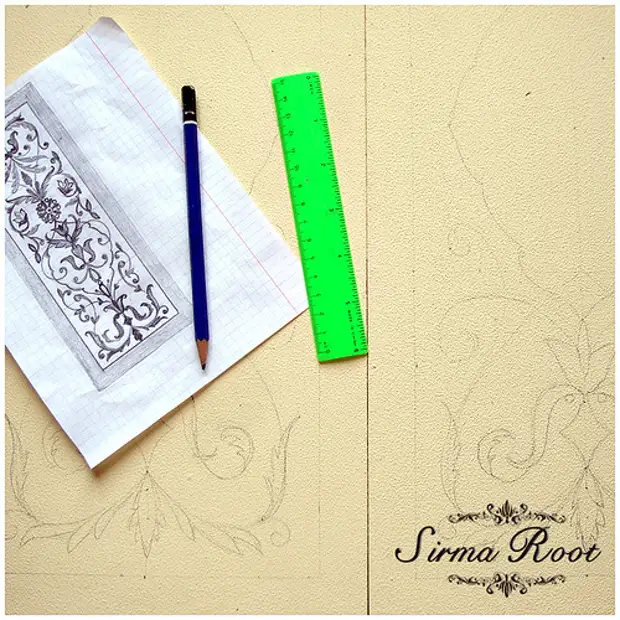 Как расписать мебель акриловыми красками - Сам себе мастер - 22 октября ...