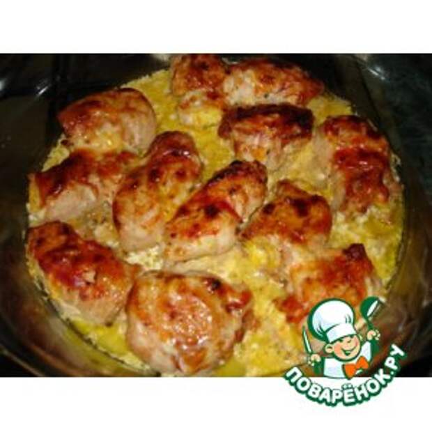 Куриные рулетики с сыром