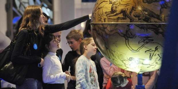 В павильоне МЦД планетарий Москвы проведет детский мастер-класс Фото: mos.ru