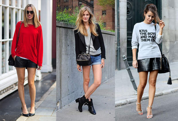 how-to-wear-sweatshirt-with-shorts