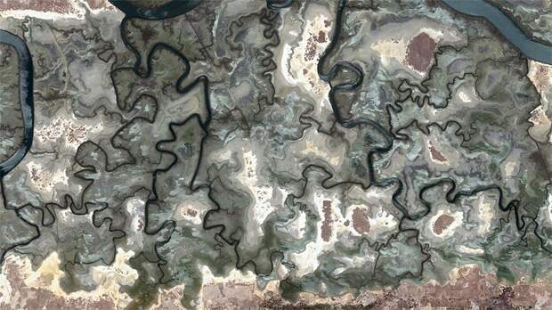 35 фотографий  из Google Earth,  которым сложно поверить. Изображение № 3.