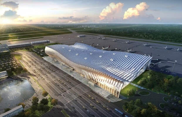 Новый аэропорт Симферополя / New Simferopol airport