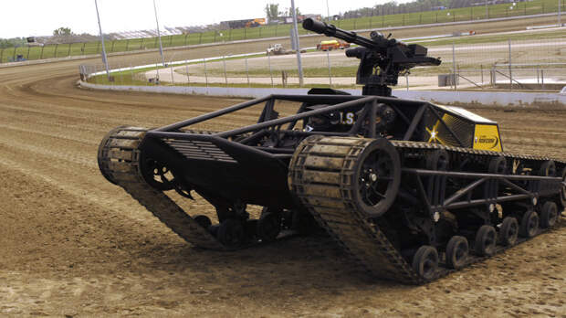 Mini Ripsaw - гусеничный квадроцикл авто, квадроцикл, машина, средства передвижени, танк, техника