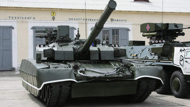 Танк Т-84У Оплот Вооруженных сил Украины. Архивное фото