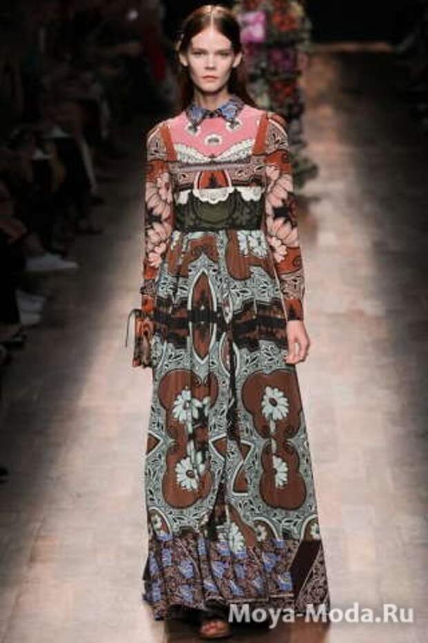 Модные сарафаны весна-лето 2015 Valentino