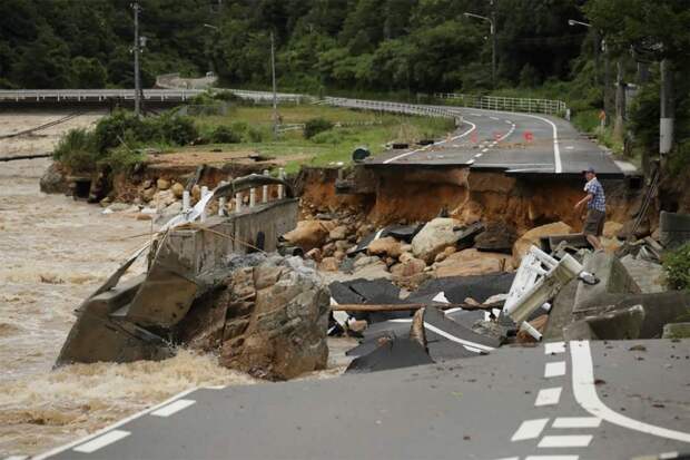 Наводнение в Японии 2018