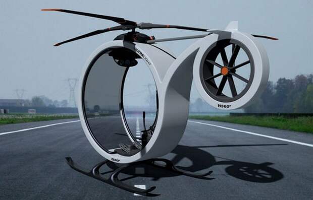 Вертолет ZERO – личный транспорт нового поколения.