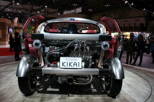 Компания Тойота представила странный концепт Kikai KIKAI, toyota, концепт, концепт-кар