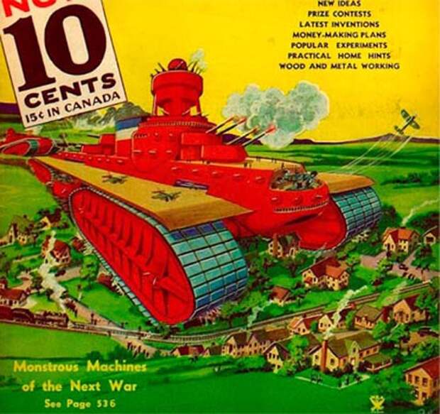 Future Tanks from 1900...