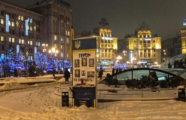 Центр Киева в эти дни (42 фото)