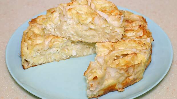 Сырный пирог из лаваша