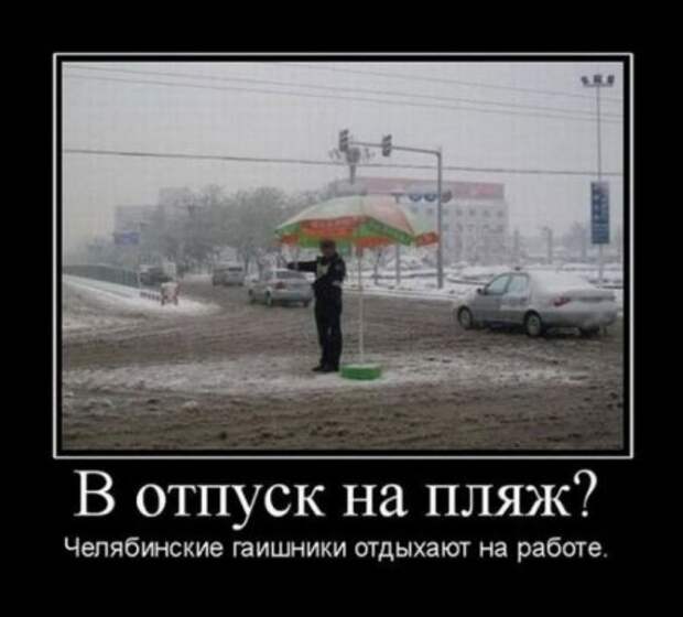 Много разных приколов в демотиваторах.