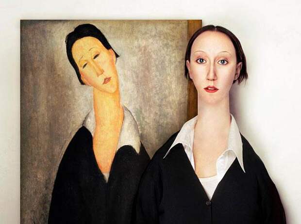 real-life-models-классические картины флора борси (3)