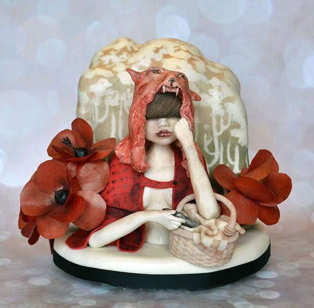 Threadcakes – чемпионат по выпечке тортов онлайн красная шапочка (2)
