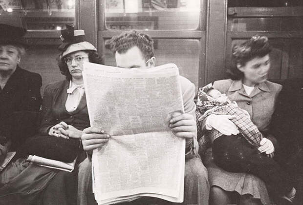 Нью-Йорк второй половины 1940-х фотографа Стэнли Кубрика