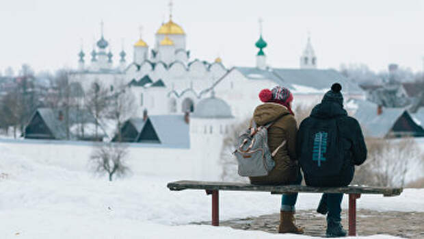 Туристы в Суздале. Архивное фото