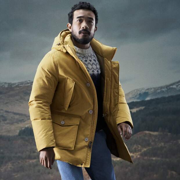 Eco-Friendly Byrd Cloth Arctic Parka от Woolrich. Фото: woolrich.com