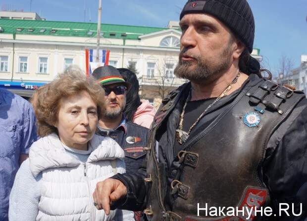 мотопробег, марш Знамени Победы, Екатеринбург, Александр Хирург|Фото: Накануне.RU
