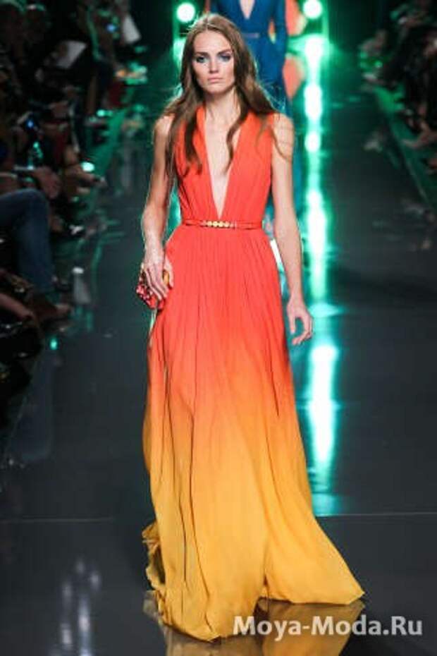 Модные сарафаны весна-лето 2015 Elie Saab