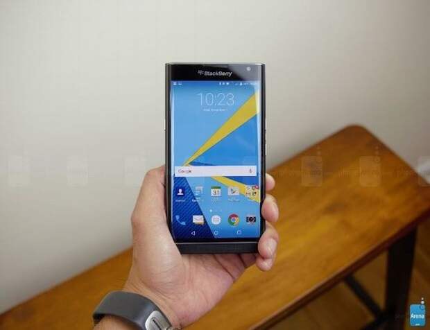 Слайдер BlackBerry Priv