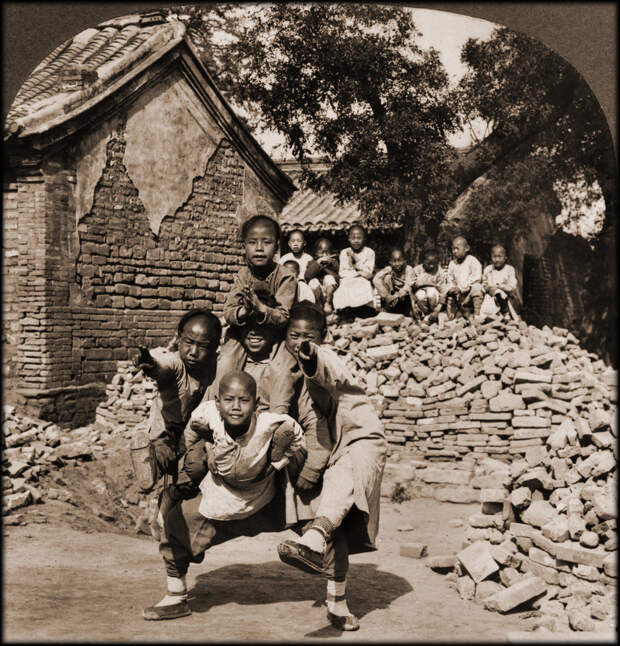 Детки балуются.. исторические фото, история, китай