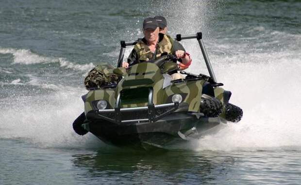 Гидроквадроцикл Gibbs Quadski авто, броневик, военная техника