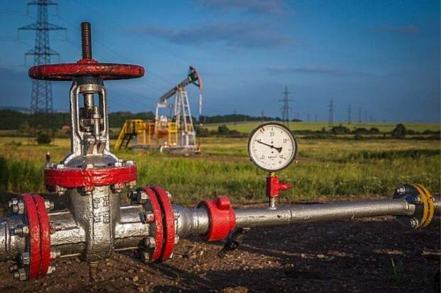 Oil extraction in Tatarstan Republic, Russia