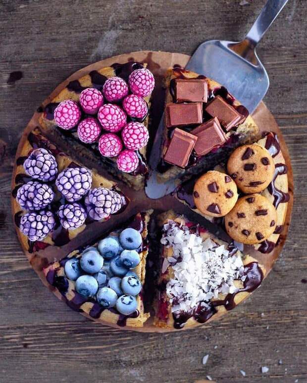 Vegan Colorful Food Arrangements
