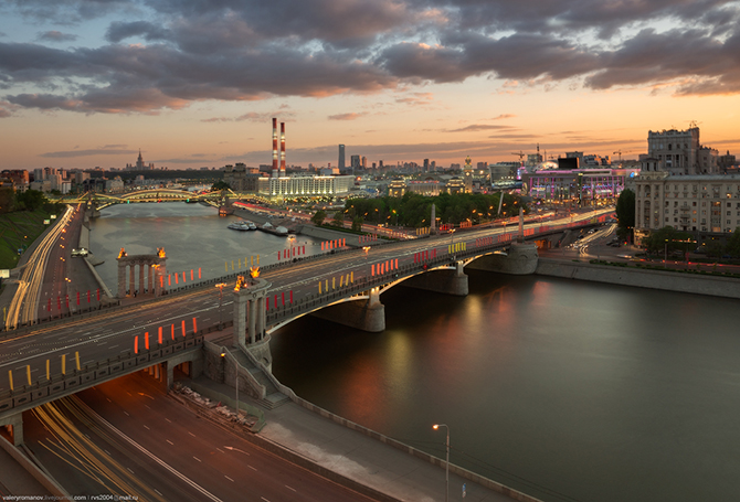 Москва c крыш