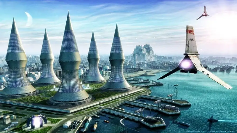 Город будущего. 2030 Год будущее. Город 2030 года. Город в будущем.