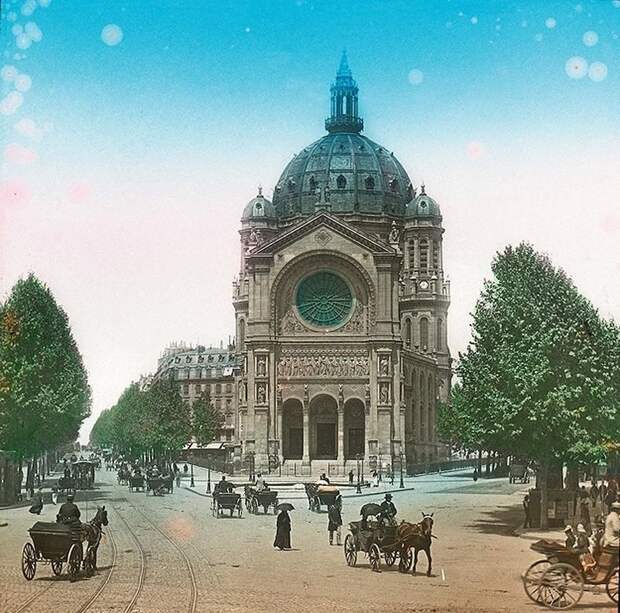 paris01 Париж тогда и сейчас