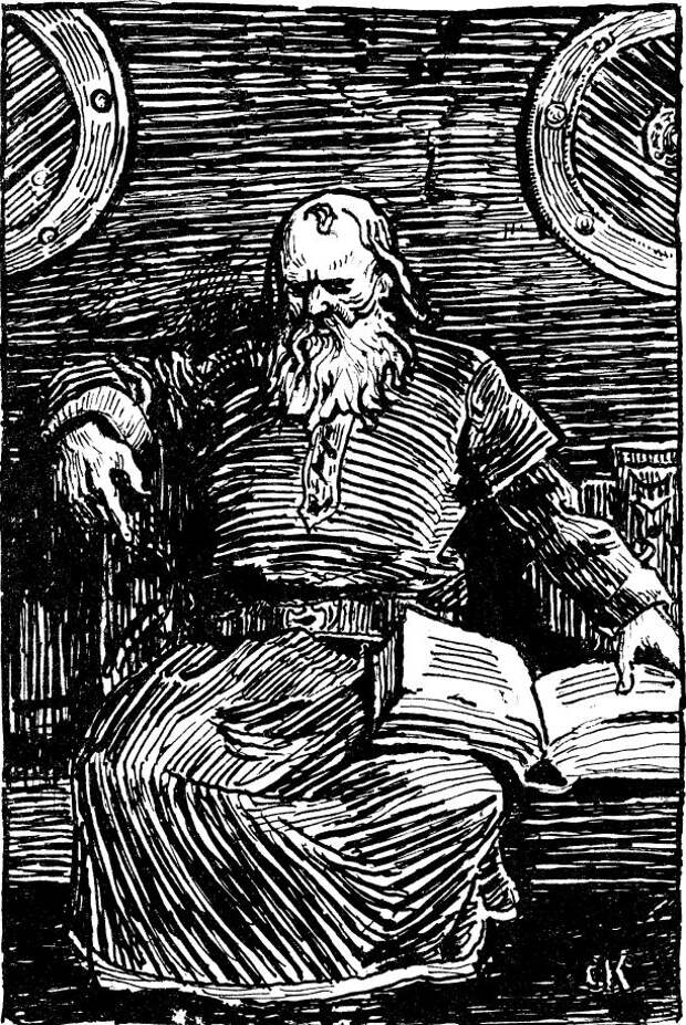 Snorre Sturluson by Christian Krohg