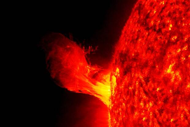 На Солнце внезапно завершился один из сильнейших всплесков активности