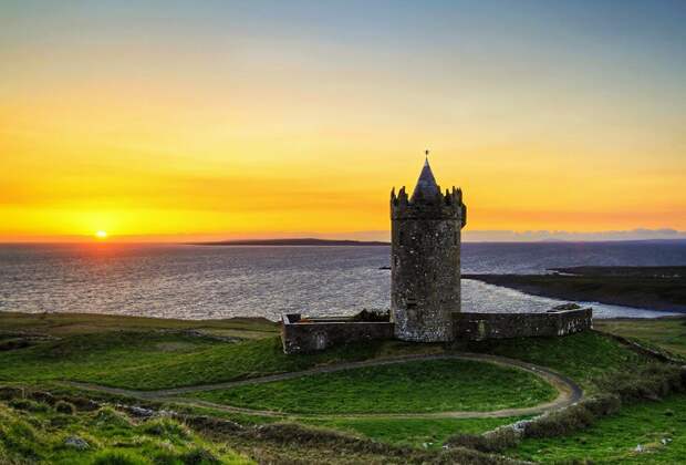 Замок Дунагор ирландия, история, факты