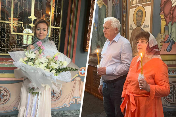 Актриса Елена Захарова показала фото с венчания родителей