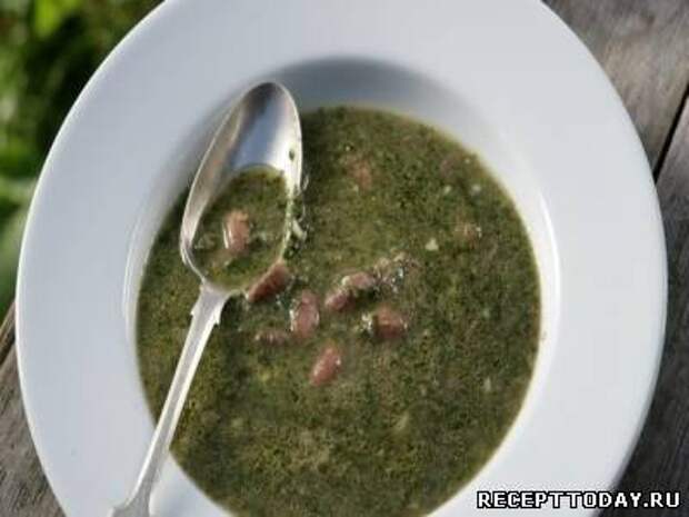 Суп со шпинатом