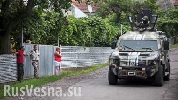 МОЛНИЯ: начало АТО в Закарпатье — боевиков «ПС» окружают, задействована бронетехника и вертолеты (ФОТО+ВИДЕО) | Русская весна