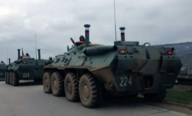 В Ростовскую область переброшена военная техника РФ - штаб АТО В Ростовскую область переброшена военная техника РФ - штаб АТО
