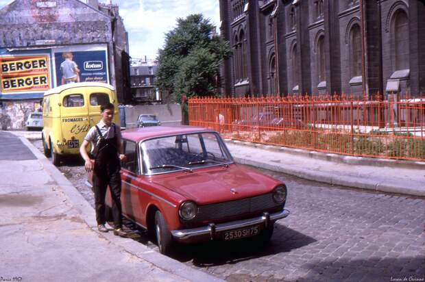 Париж 1960-х в цвете