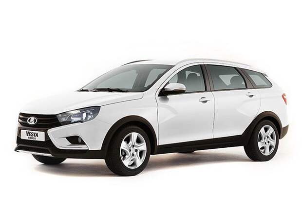 Фото серийной версии LADA Vesta Cross 