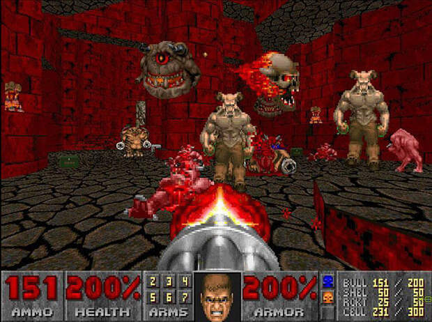 Doom 90-е годы, игры, ностальгия