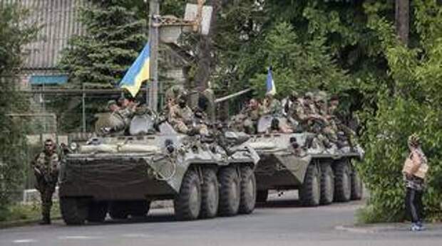 ukraine tanks donetsk getty